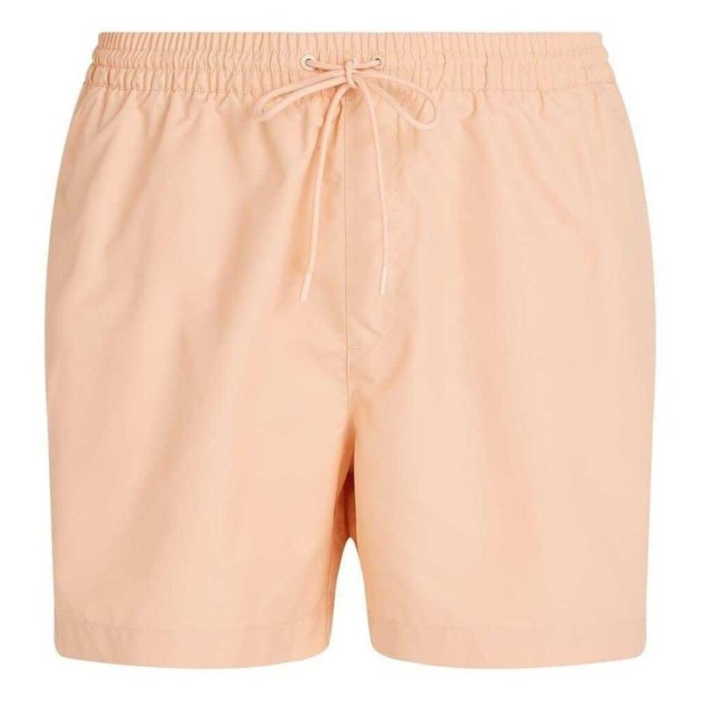 Calvin Klein Mens Tape Swim Shorts / Cream